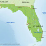Physical Map Of Florida Printable Map Of Florida Gulf Coast