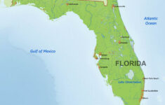 Physical Map Of Florida Printable Map Of Florida Gulf Coast
