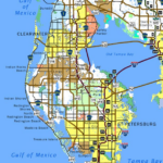 Pinellas County Aaroads City Map Of Palm Harbor Florida Printable