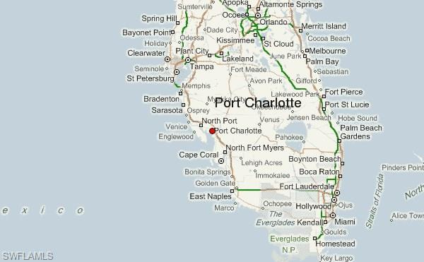 Port Charlotte Florida Map Map Of Zip Codes