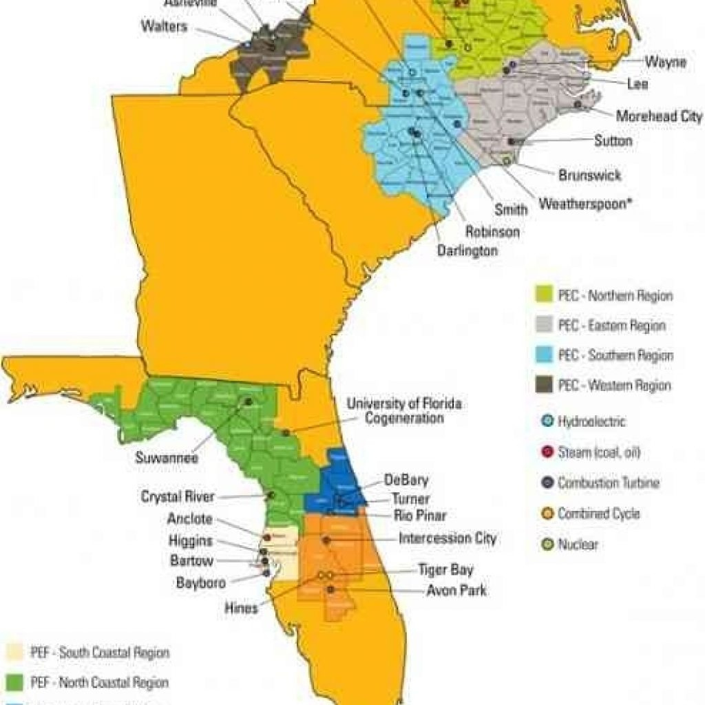 Map Of Power Outages In Florida Maps Of Florida 2816