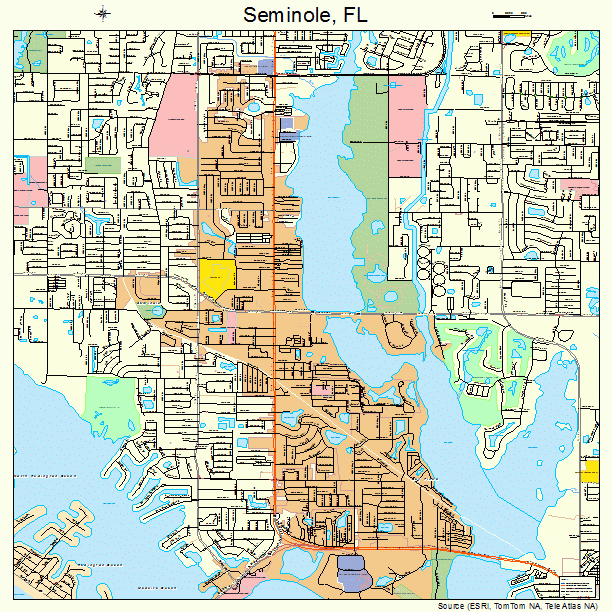 Map Of Seminole Florida
