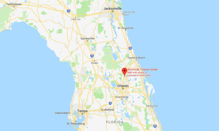 Map Of Sanford Florida