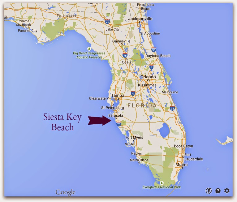 Map Of Siesta Key Florida Maps Of Florida 7972