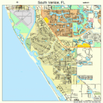South Venice Florida Street Map 1268100