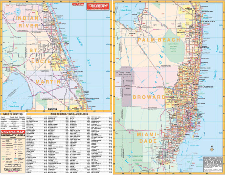 Southeastern Florida Map Time Zones - Southeastern Florida Map Time Zones Map 1 728x566