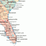 Southeastern Map Region Area