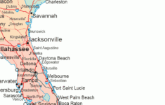 Southeastern Map Region Area