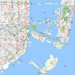 Street Map Of Downtown Miami Florida Printable Maps