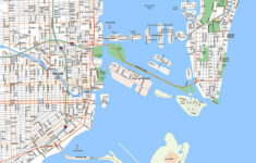 Street Map Of Downtown Miami Florida Printable Maps