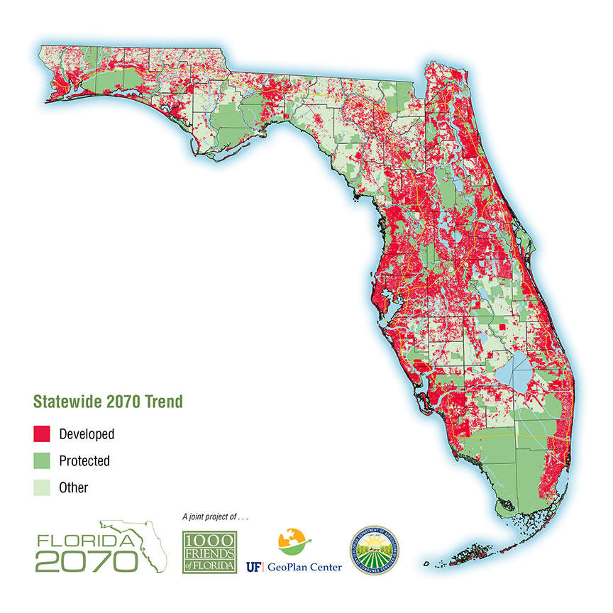 Study Shows Impact Of Florida s Growing Population In 2070 WUSF News