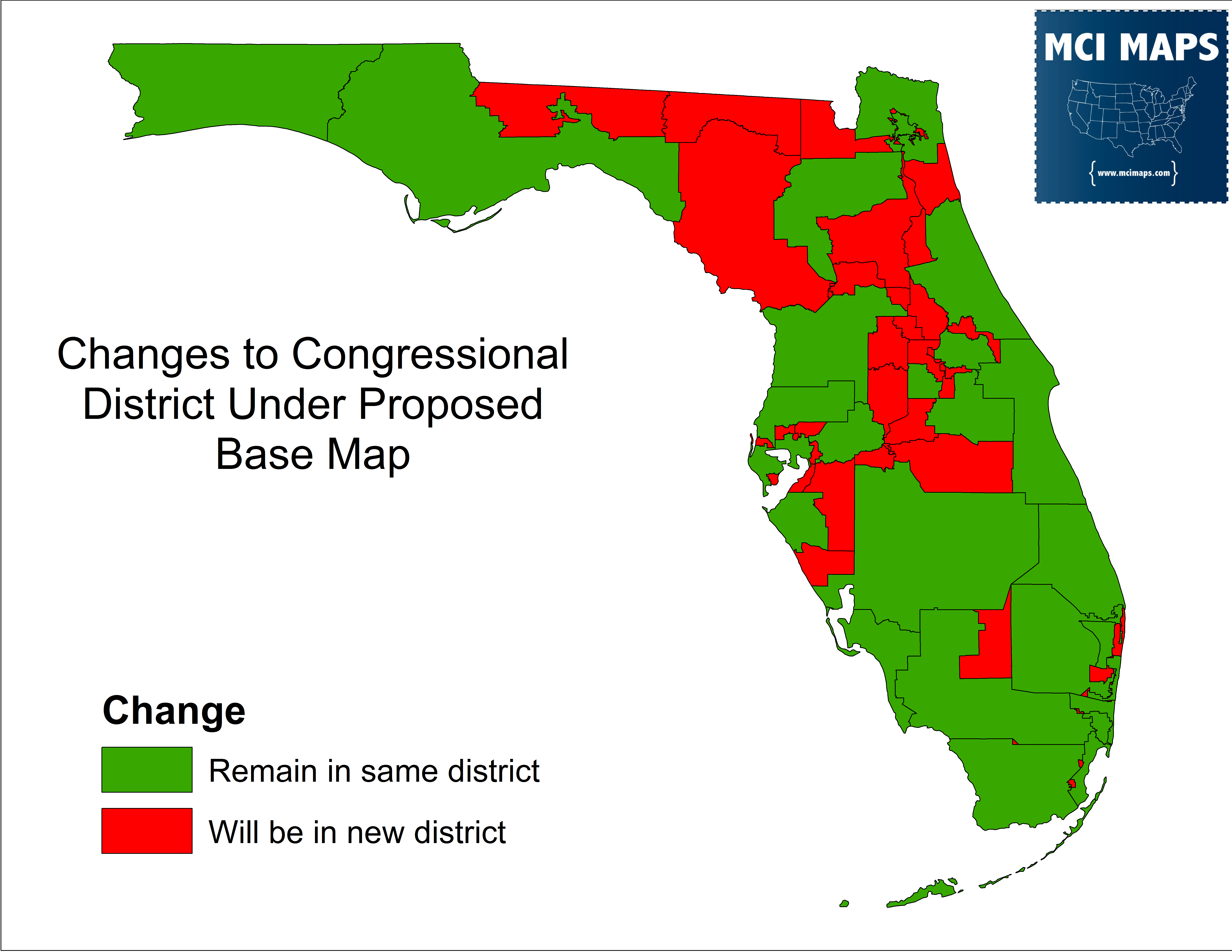 The Complete Breakdown Of Florida s Proposed Congressional Districts 