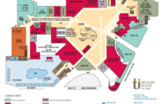 Ti Hotel Property Map Treasure Island Hotel And Casino Las Vegas