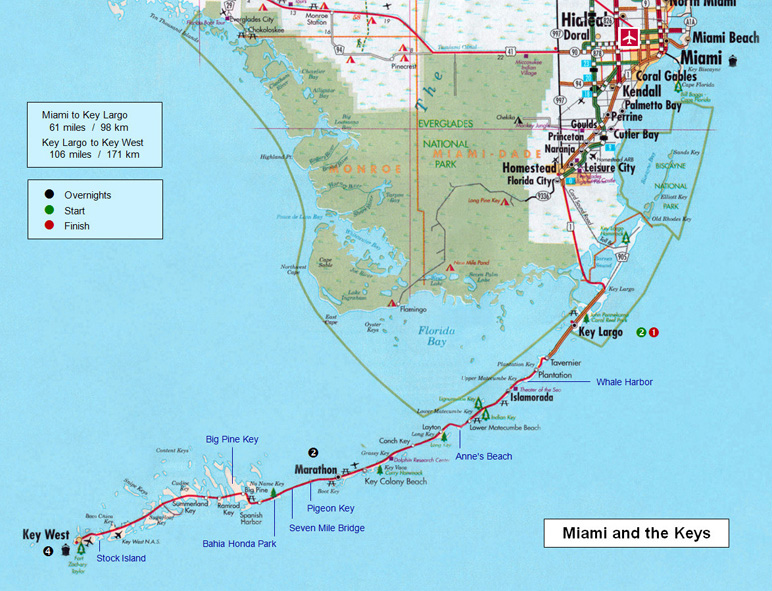 Travel Pix Florida Keys  Maps Of Florida