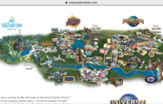 Universal Orlando Resort Map ThemeParkHipster