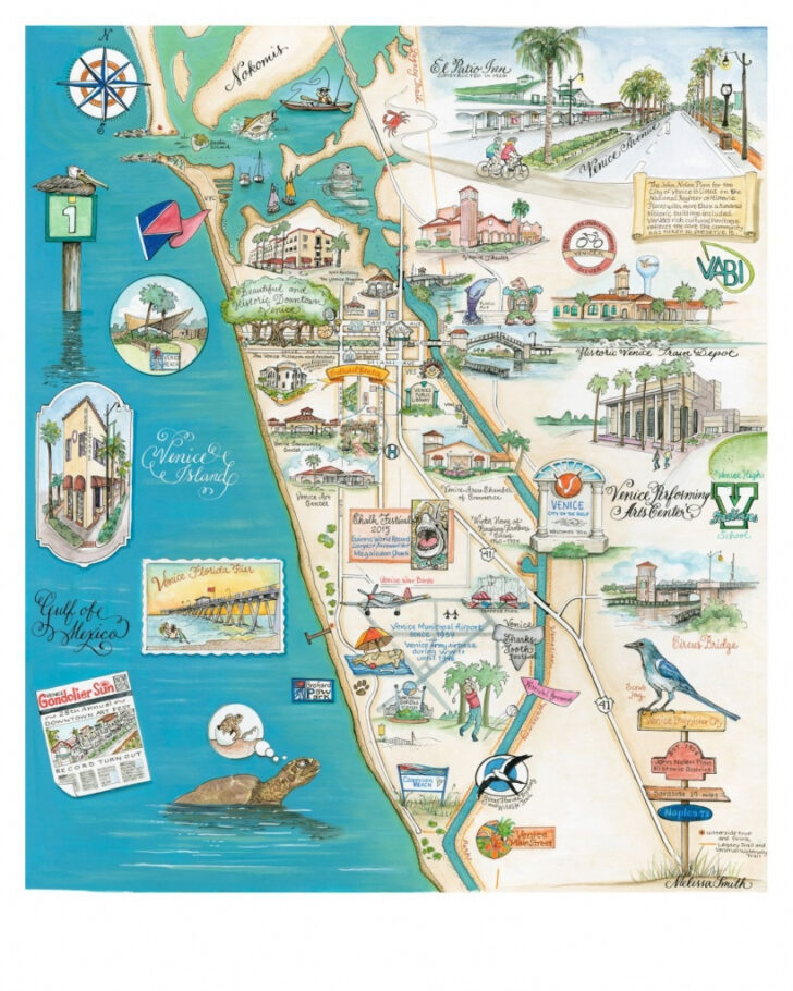 Map Of Venice Florida
