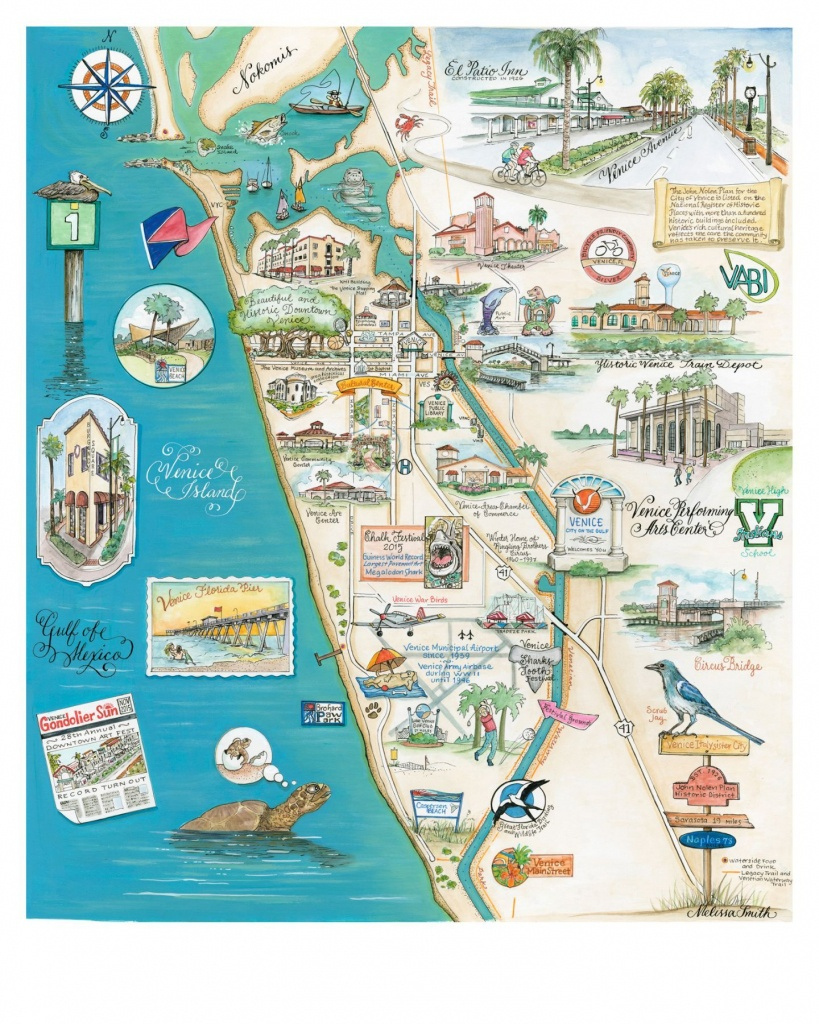 Venice Beach Florida Map Printable Maps