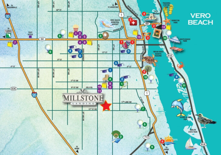Map Of Vero Beach Florida