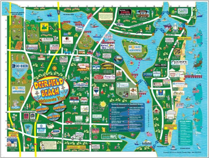 Map Of Deerfield Beach Florida