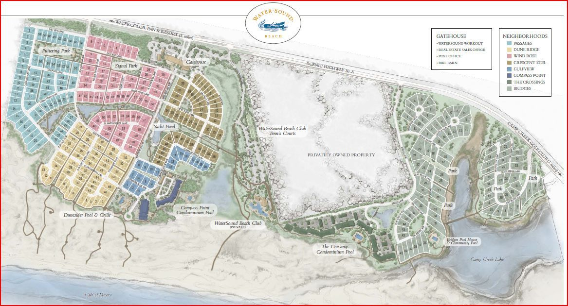 Watersound Development Santa Rosa Beach Beach Santa South Walton 