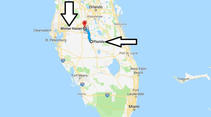 Map Of Winter Haven Florida | Maps Of Florida