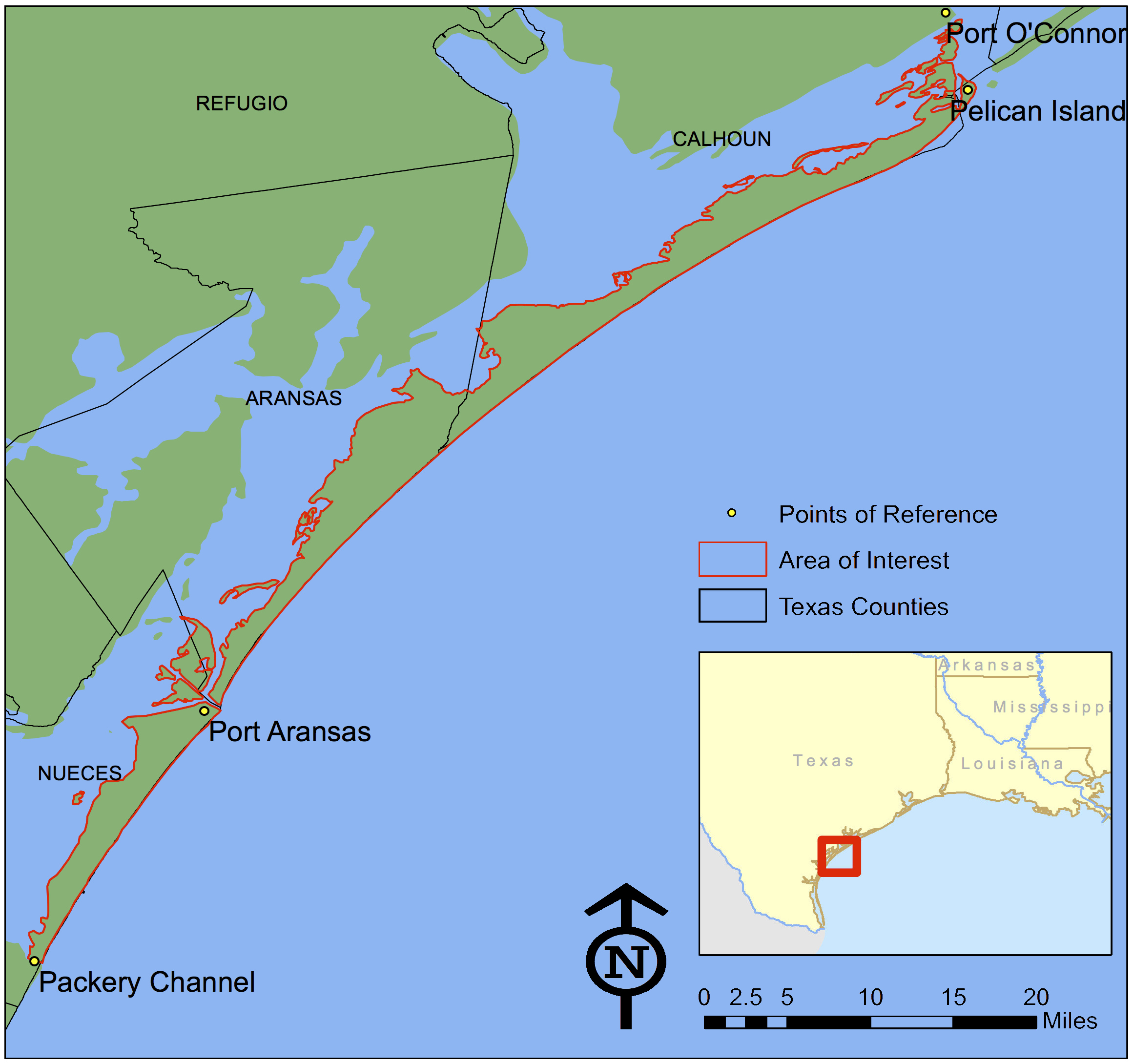 Map Of Texas Gulf Coast Maping Resources
