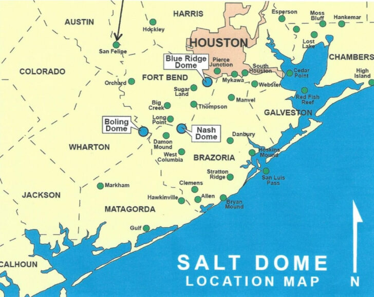 Map Of Texas Gulf Coastline