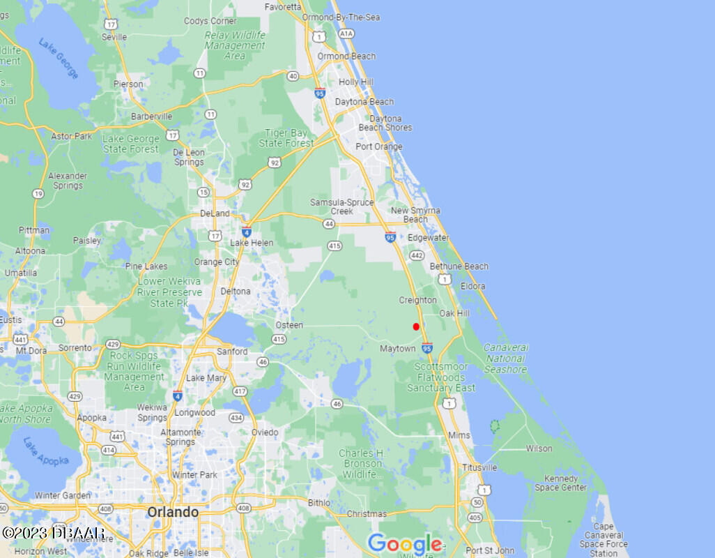 0 Oak Hill Ranch Rd, Oak Hill, Fl 32759 | Mls #1114546 | Compass throughout Map of Oak Hill Florida