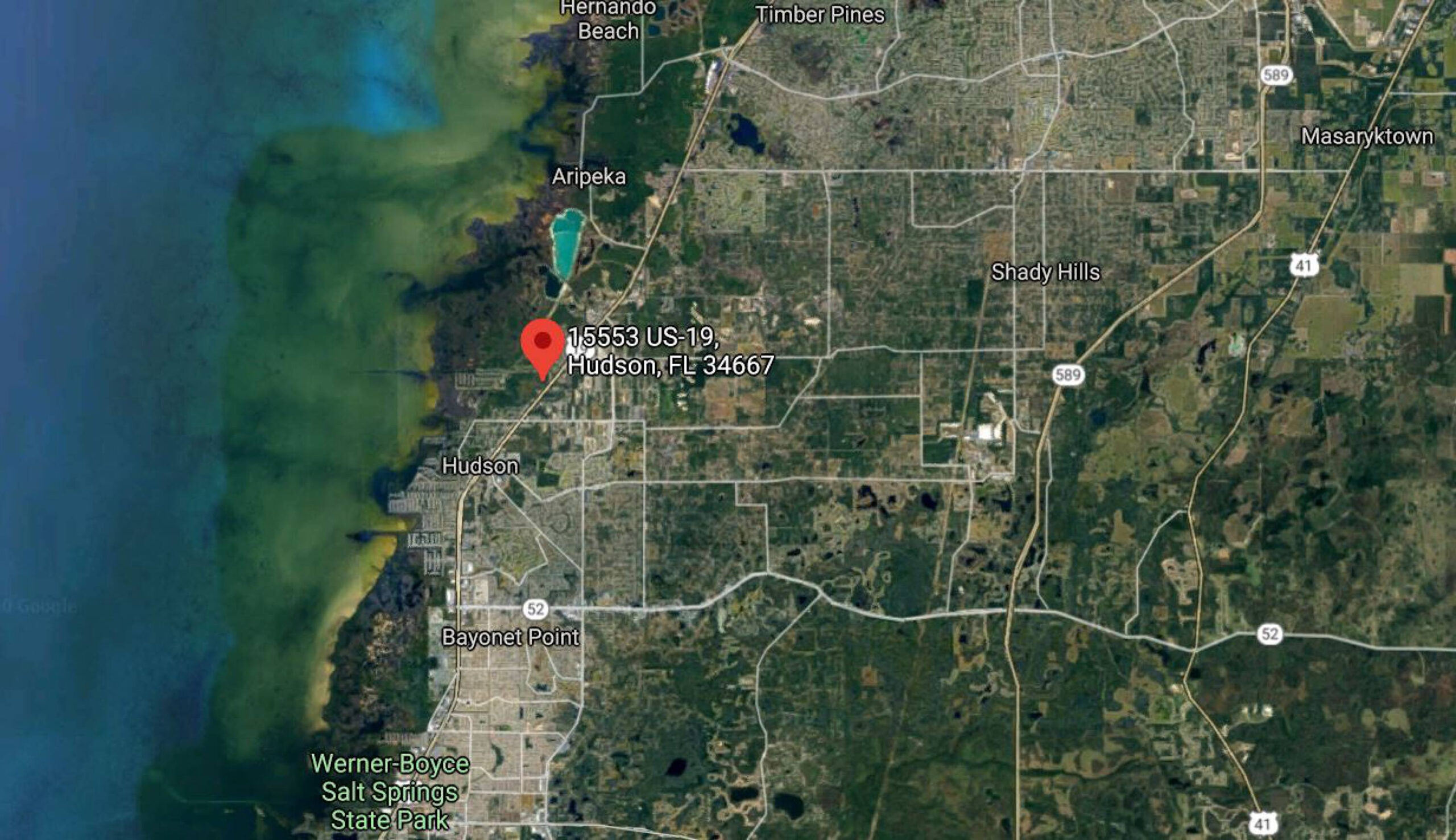15553 Us Hwy 19 Hudson Fl 34667 Apn: 23-24-16-0000-00300-0000 intended for Map of Hudson Beach Florida