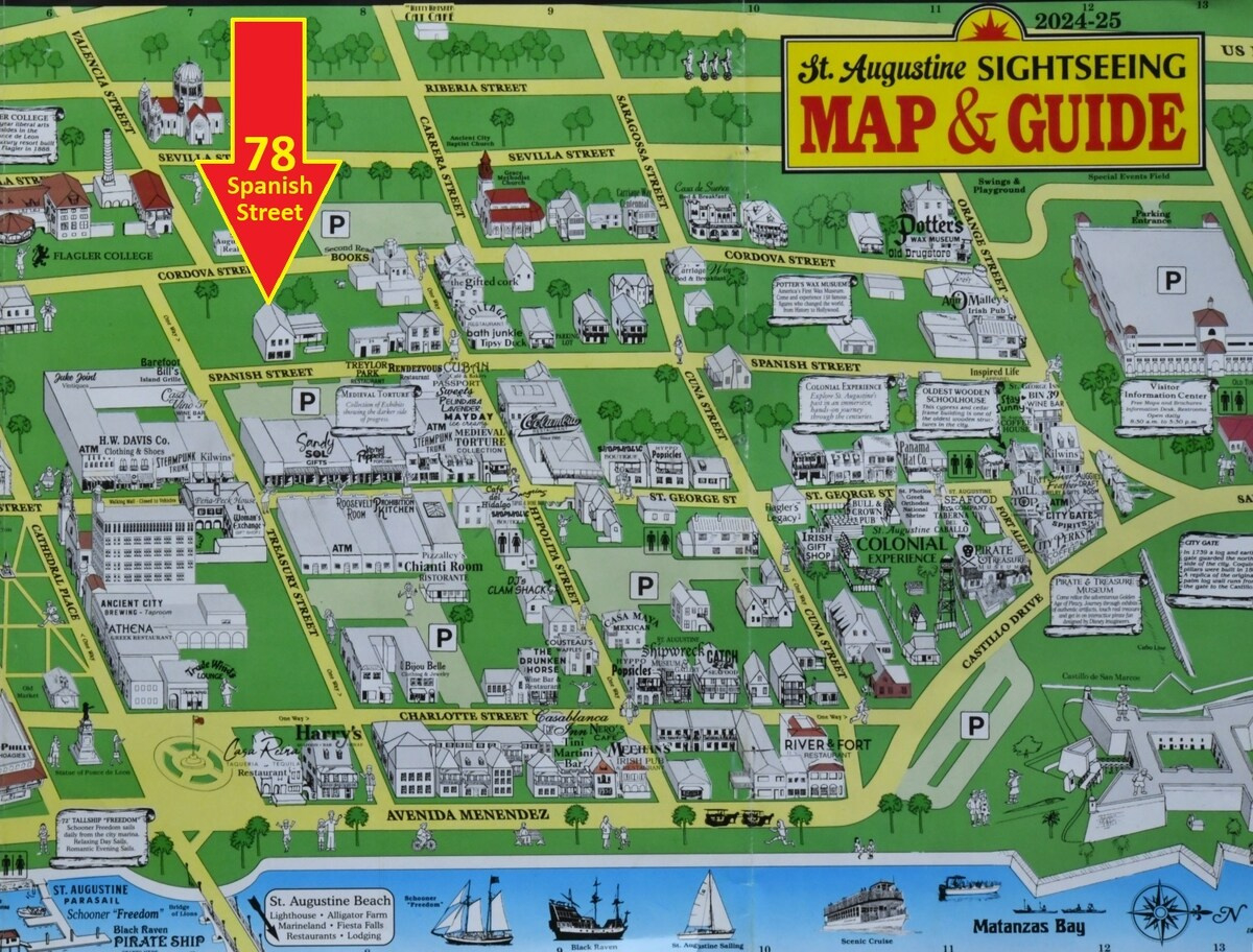 1880 Victorian In Heart Of Downtown - Flats For Rent In Saint intended for Map Of St Augustine Florida Historic District