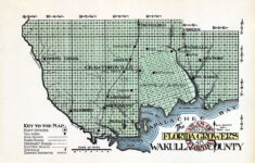 1914 Map Of Wakulla County Florida Crawfordville in Map Of Wakulla County Florida