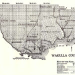 1914 Map Of Wakulla County Florida   Etsy Within Map Of Wakulla County Florida