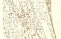 1937 Topo Map Of Crescent Beach Florida Quadrangle - Etsy intended for Map of Crescent Beach Florida