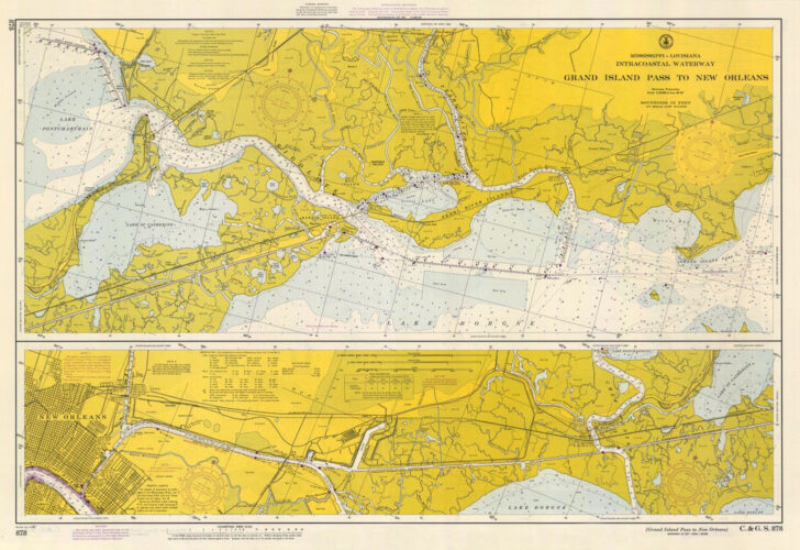 Map of Grand Island Florida