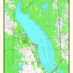 1969 Map Of Lake Panasoffkee Florida Inside Map Of Lake Panasoffkee Florida