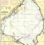 1996 Nautical Chart Map Of Lake Okeechobee Florida   Etsy Inside Fishing Map Of Lake Okeechobee Florida