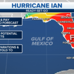 2.5 Million Floridians Ordered To Evacuate As Hurricane Ian Intended For Map Of Evacuation In Florida