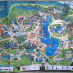 2019 Seaworld Orlando Florida Park Map In Map Of Seaworld Orlando Florida
