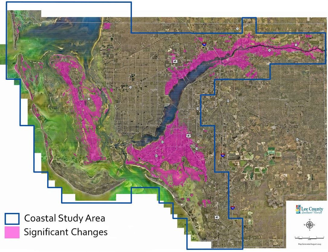 2022 Fema Flood Map Revisions intended for Elevation Map of Cape Coral Florida