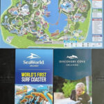 2024 Sea World Orlando Park Guide Map + Sea World And Discovery With Regard To Map Of Seaworld Orlando Florida