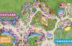 2025 Magic Kingdom Map – Walt Disney World – Wdw Magazine throughout Map of Magic Kingdom Florida