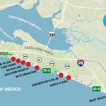 30A'S Guide To The Best Public Beach Access Points In Walton Regarding Map Of Inlet Beach Florida