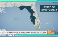 33 Florida Counties Under A State Of Emergency As Idalia Approaches with Florida Counties State of Emergency Map