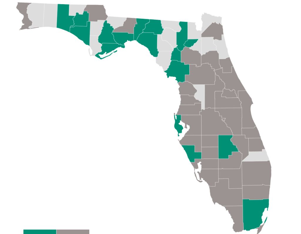 A Citrus Comeback Is Budding In North Florida | Jacksonville Today throughout Map of Florida Orange Groves