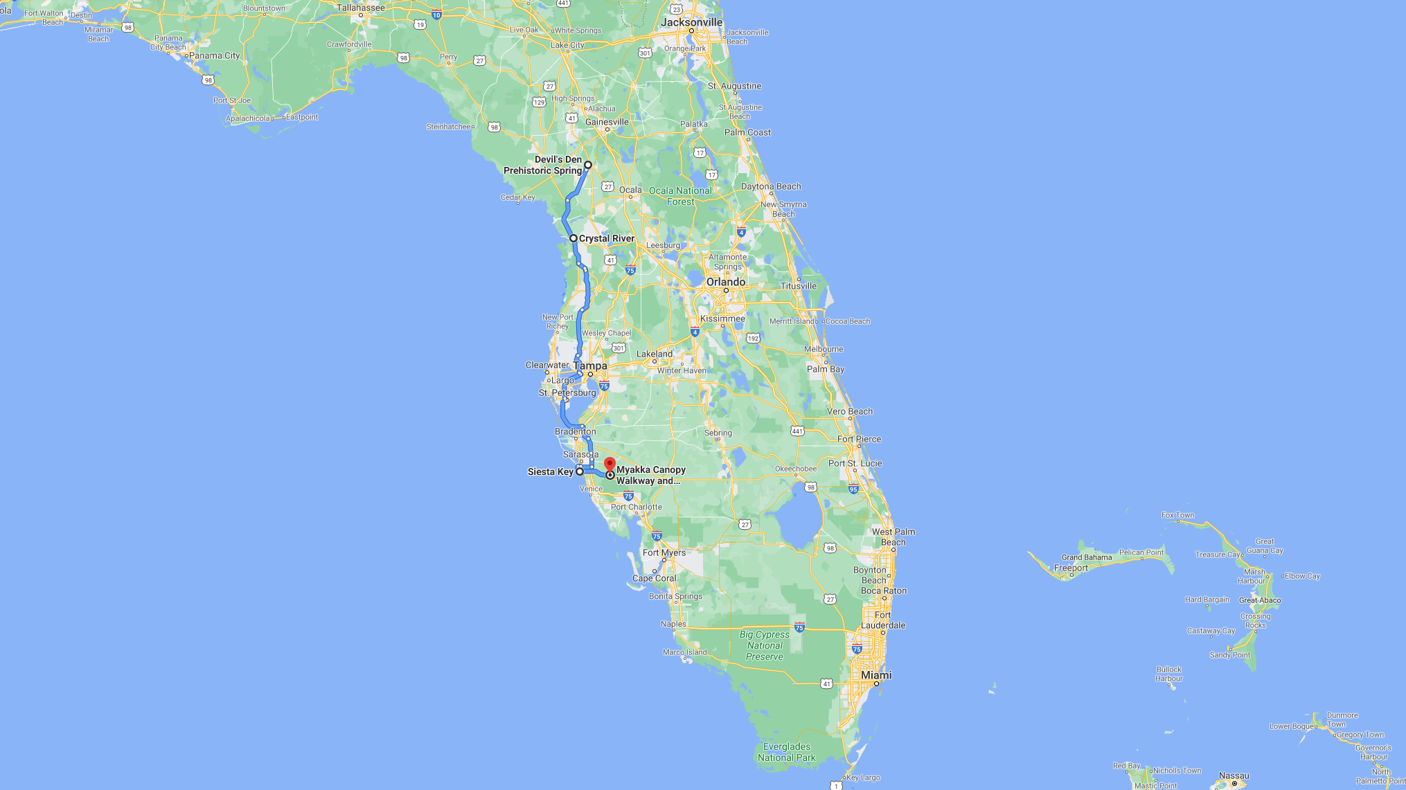 A Last Minute Trip: Florida&amp;#039;S Gulf Coast, Part 1 — Deviating The Norm with regard to Map Of Florida On The Gulf Side