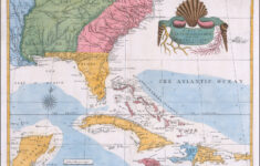 A Map Of Carolina, Florida And The Bahama Islands With The with regard to Map Of Florida And The Bahamas