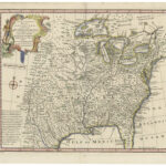 A New And Accurate Map Of Louisiana With Parts Of Florida And Inside Map Of Louisiana And Florida