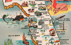 A Trip Back In Time Through Florida'S Roadside Attractions – The pertaining to Tourist Map of Florida East Coast