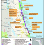 A1A Scenic & Historic Coastal Byway   Map | America'S Byways Pertaining To Map Of A1a In Florida