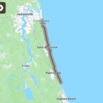 A1A Scenic & Historic Coastal Byway   National Scenic Byway Foundation With Map Of A1a In Florida